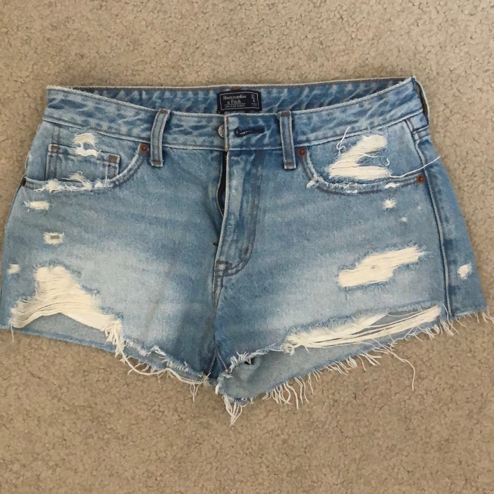 A&F jean shorts